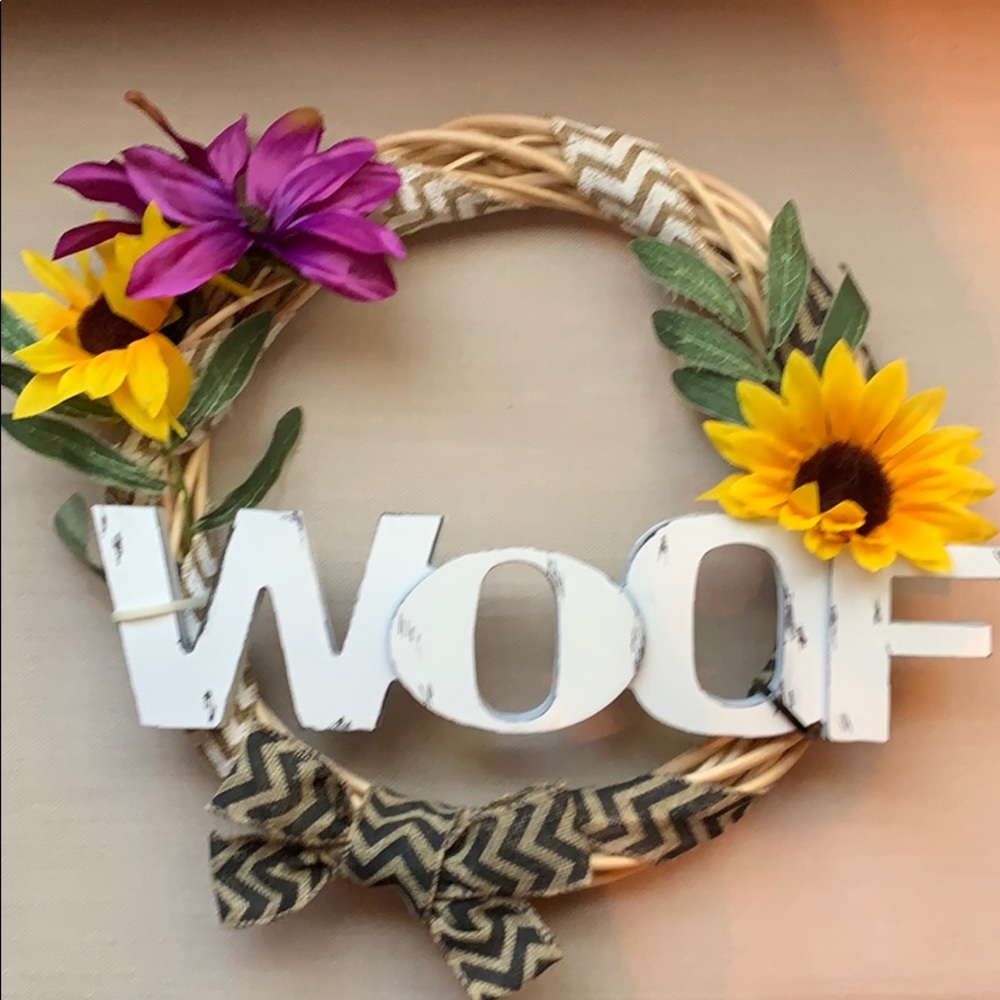 Fun door wreath